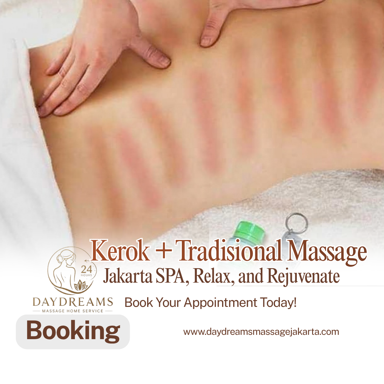 Kerok + Tradisional Massage