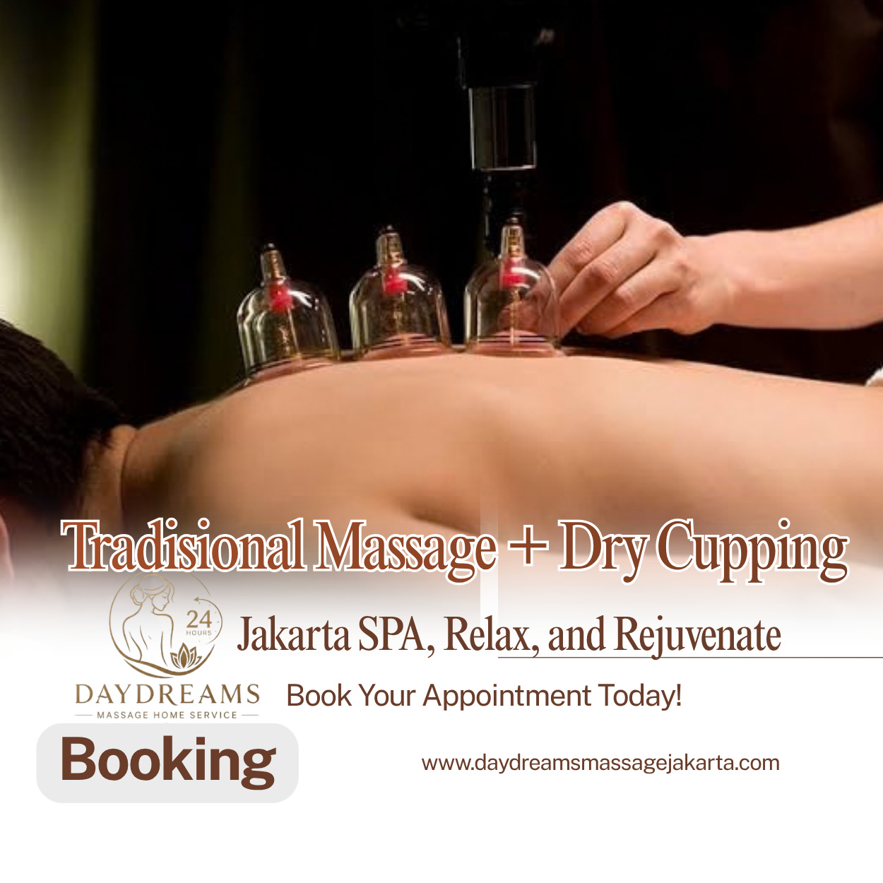 Tradisional Massage + Dry Cupping